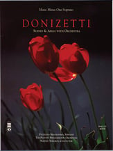 Donizetti Scenes and Arias with Orchestra Vocal Solo & Collections sheet music cover